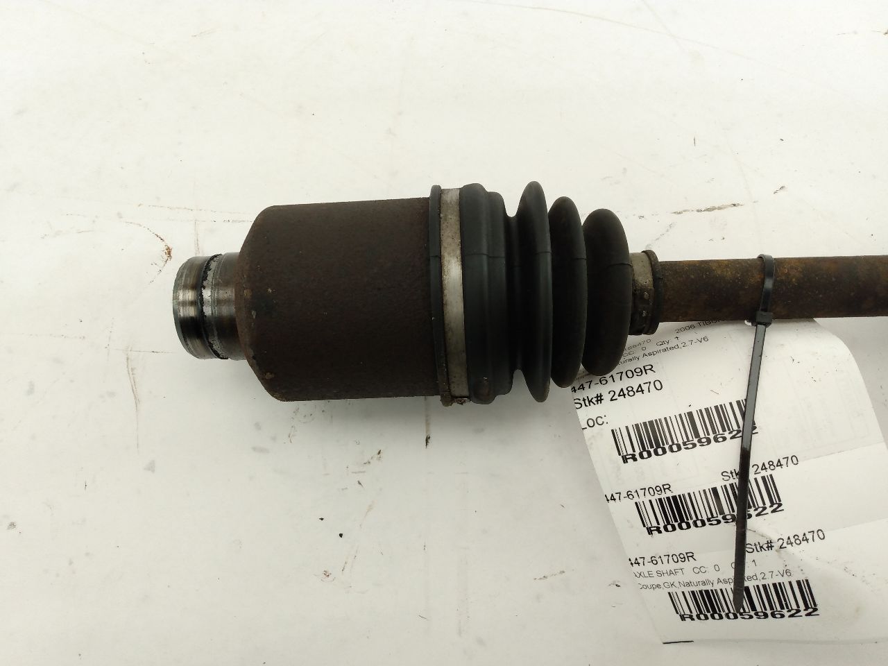 Hyundai Tiburon Front Right Axle Shaft - 0