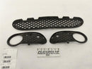 Mercedes C230 Set Of Front Bumper Grilles-1