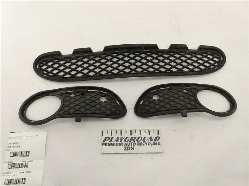 Mercedes C230 Set Of Front Bumper Grilles