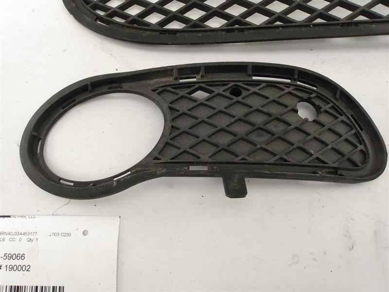 Mercedes C230 Set Of Front Bumper Grilles - 0