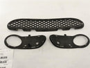 Mercedes C230 Set Of Front Bumper Grilles-7