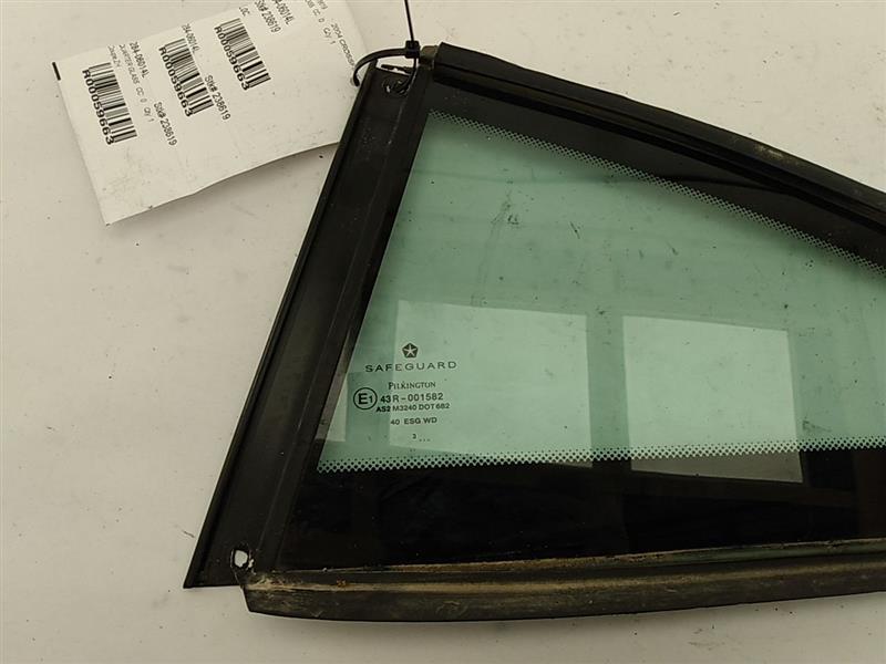 Chrysler Crossfire Rear Left Quarter Glass