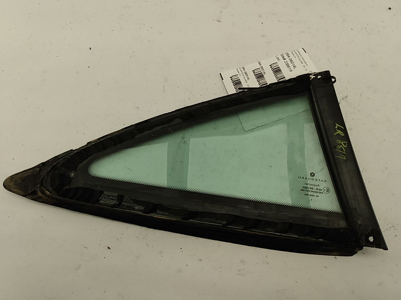 Chrysler Crossfire Rear Left Quarter Glass