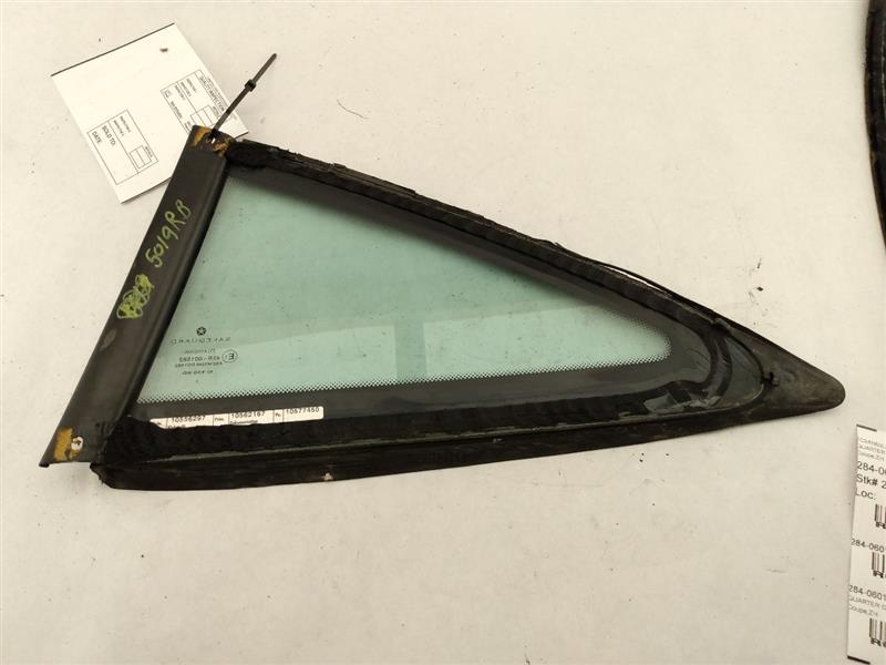 Chrysler Crossfire Rear Right Quarter Glass