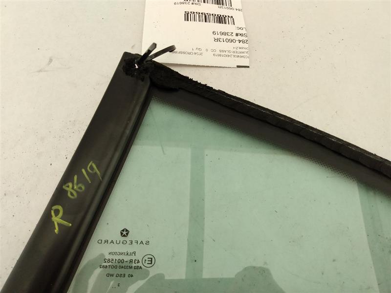 Chrysler Crossfire Rear Right Quarter Glass