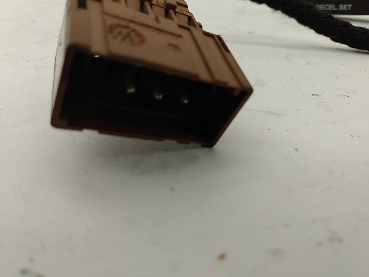 Chrysler Crossfire Cruise Control Column Switch