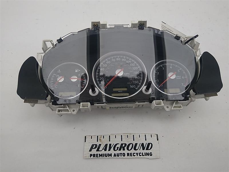 Chrysler Crossfire Speedometer Cluster