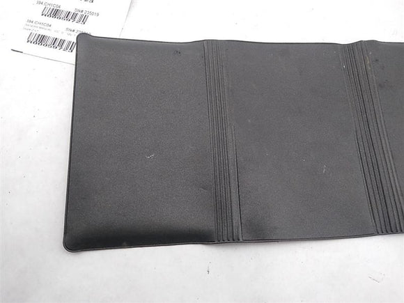 Chrysler Crossfire Owners Manual Holder