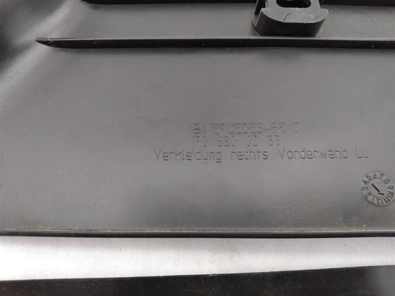 Chrysler Crossfire Pair Of Front Kick Trim Panels