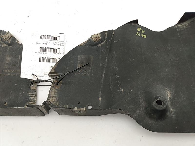 Chrysler Crossfire Pair Of Rear Underbody Shields
