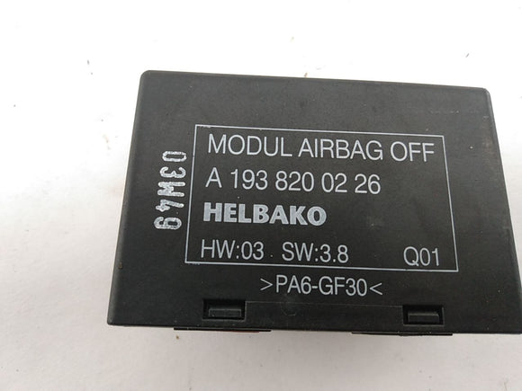 Chrysler Crossfire Front Left SRS Off Module