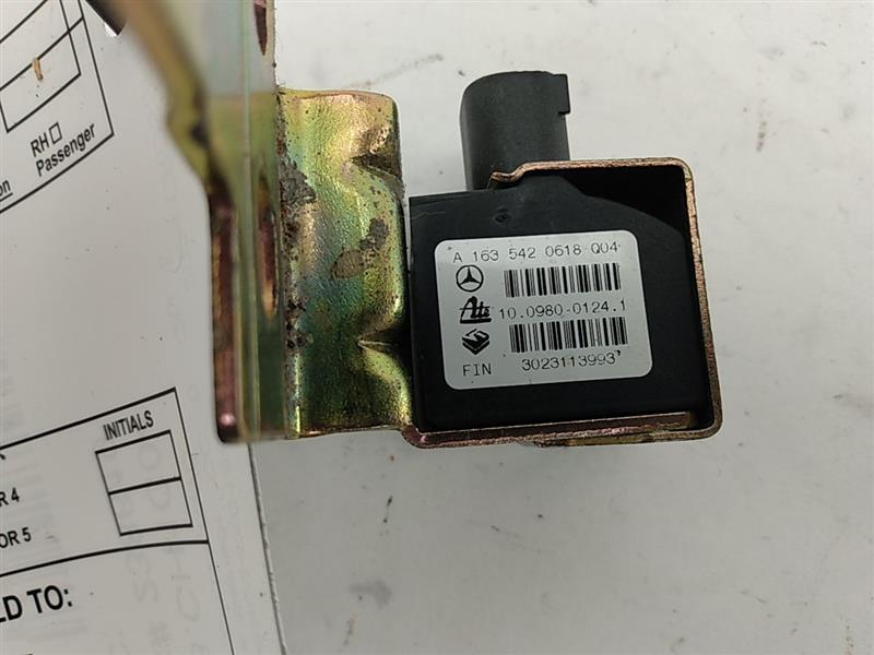 Chrysler Crossfire Lateral Acceleration Sensor