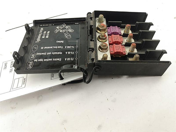 Chrysler Crossfire Fuse Box