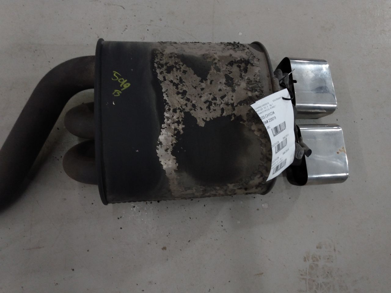 Chrysler Crossfire Muffler