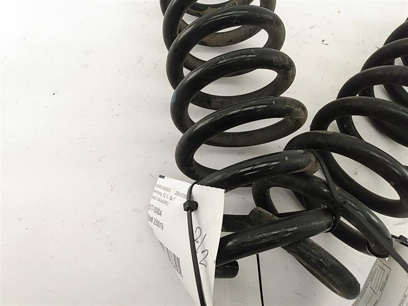 Chrysler Crossfire Pair Of Rear Coil Springs