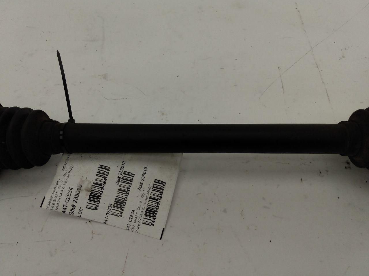 Chrysler Crossfire Rear Right Axle Shaft