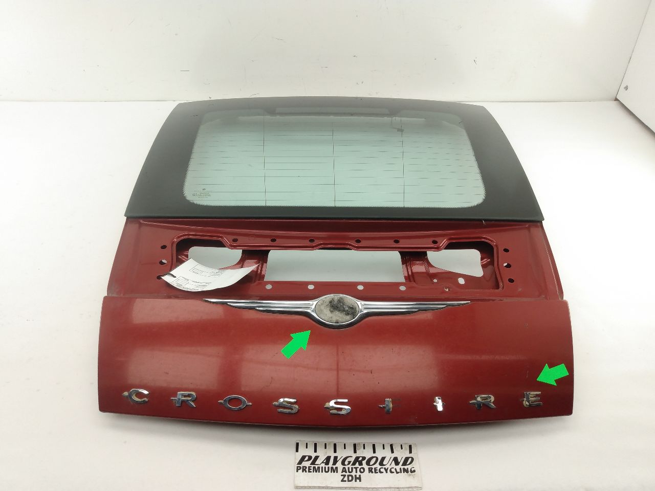 Chrysler Crossfire Hatch Lid With Glass