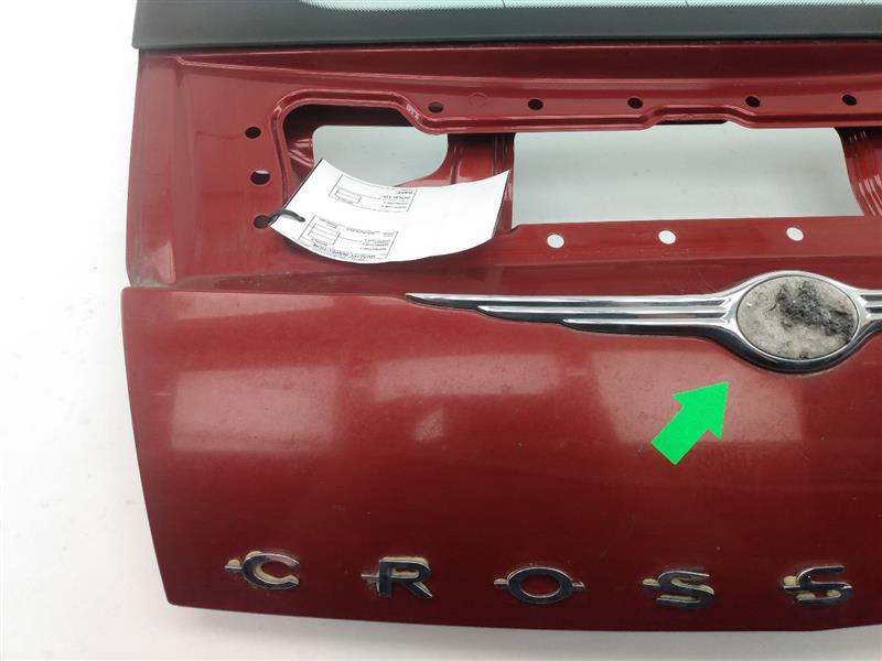 Chrysler Crossfire Hatch Lid With Glass - 0