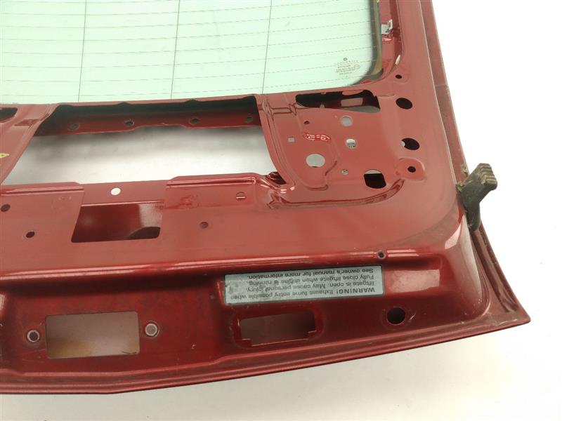 Chrysler Crossfire Hatch Lid With Glass