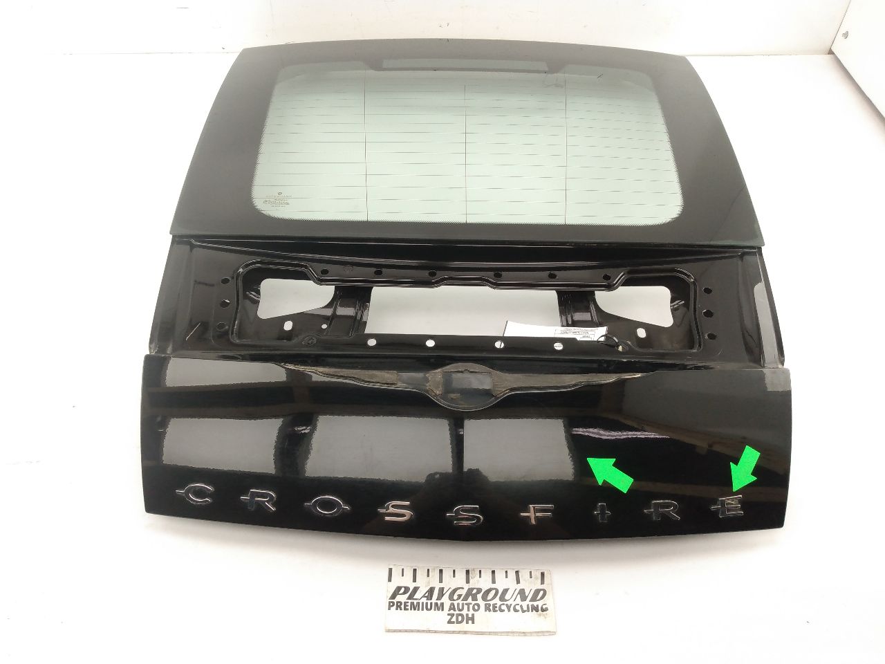 Chrysler Crossfire Hatch Lid With Glass