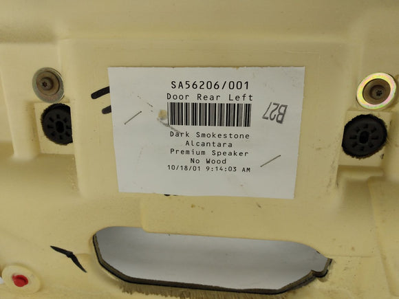 Land Rover Discovery Rear Left Interior Door Trim Panel