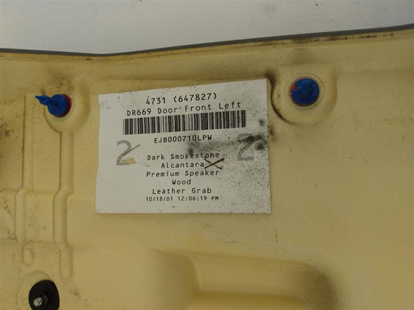 Land Rover Discovery Front Left Interior Door Tim Panel