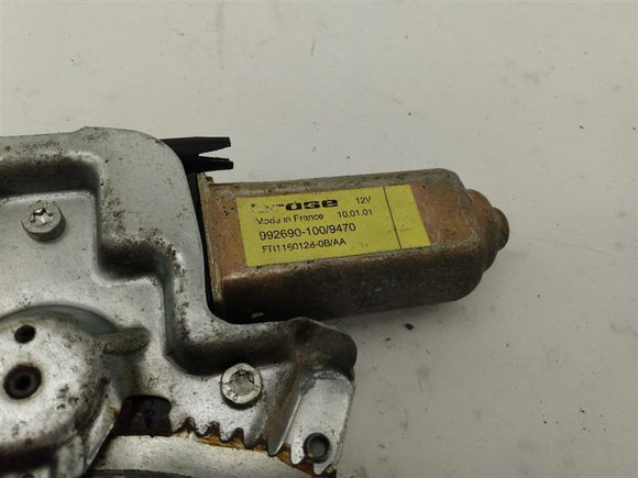 Land Rover Discovery Rear Right Window Regulator