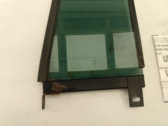 Land Rover Discovery Rear Right Quarter Door Glass