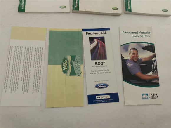 Land Rover Discovery Owners Manual