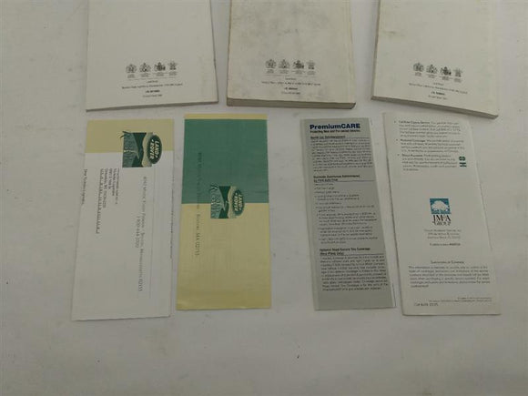 Land Rover Discovery Owners Manual