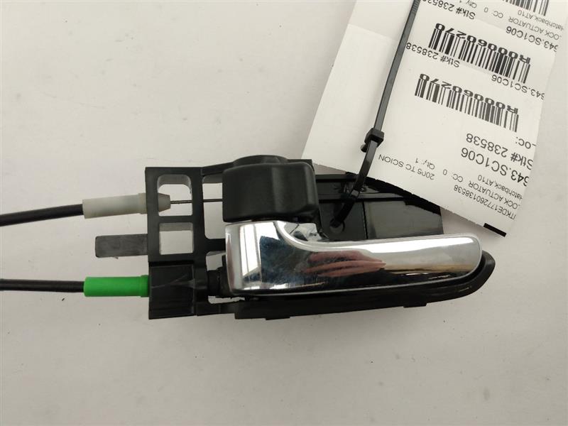 Scion TC Front Left Door Lock Actuator With Interior Door Handle