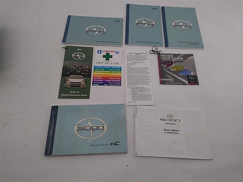 Scion TC Owners Manual