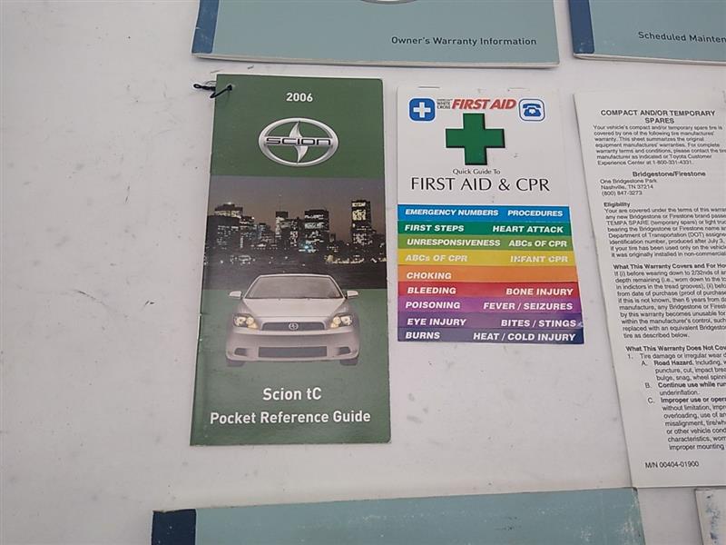 Scion TC Owners Manual