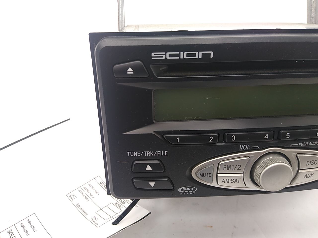 Scion TC CD Radio - 0