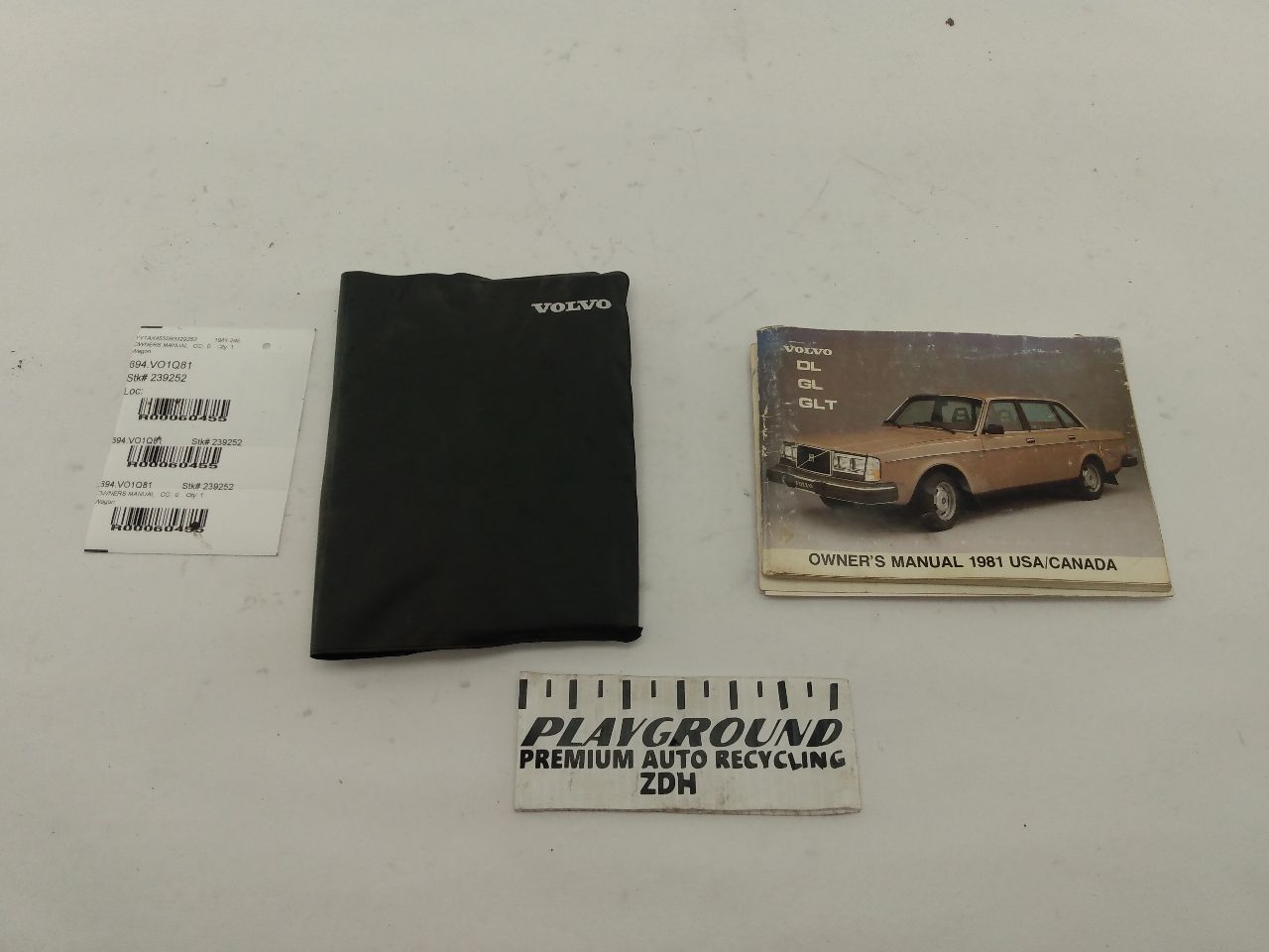 Volvo 245 Owners Manual