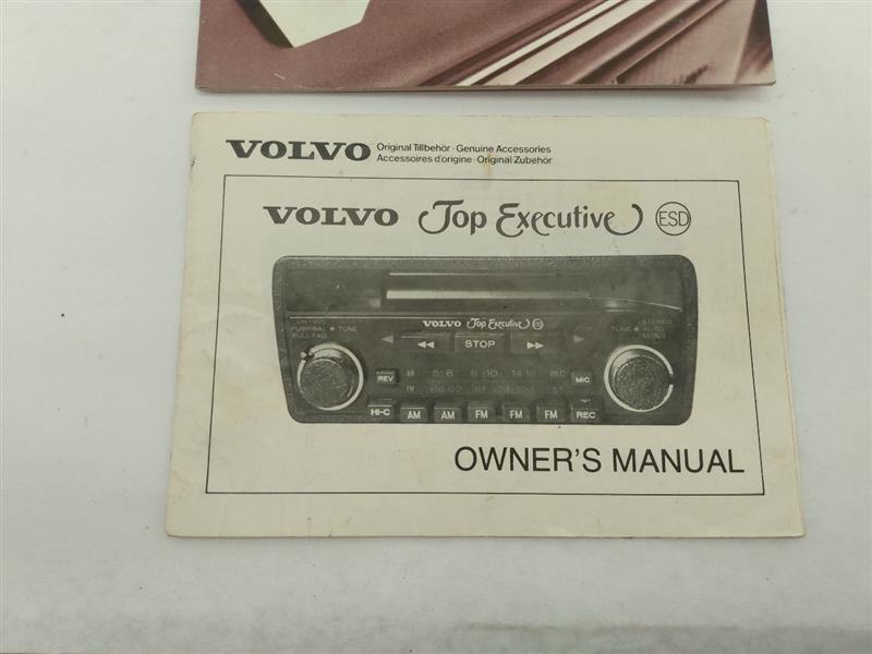 Volvo 245 Owners Manual