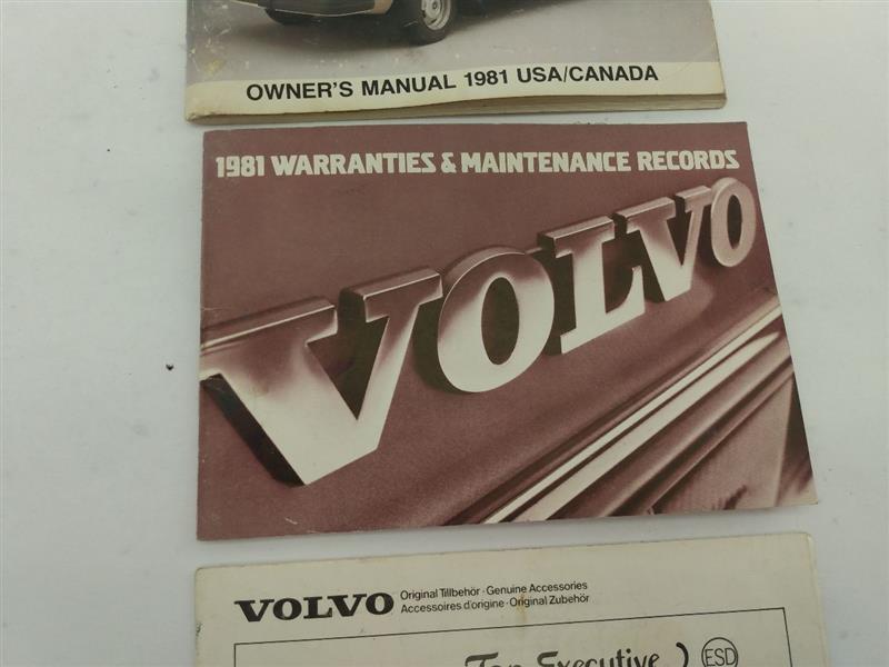 Volvo 245 Owners Manual