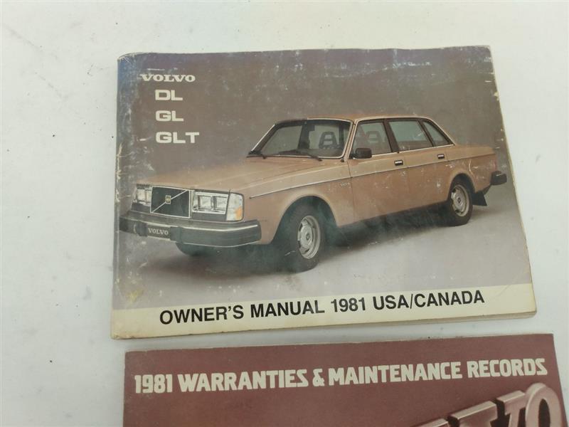 Volvo 245 Owners Manual