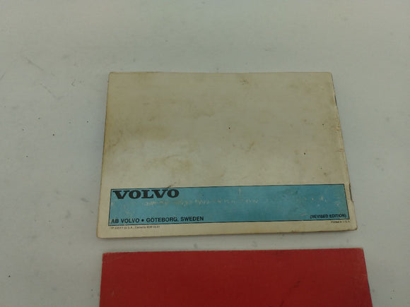 Volvo 245 Owners Manual