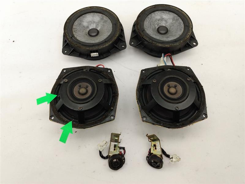 スピーカー・ウーファー celica Factory Speaker Replacement Package for 1994-1999 Toyota