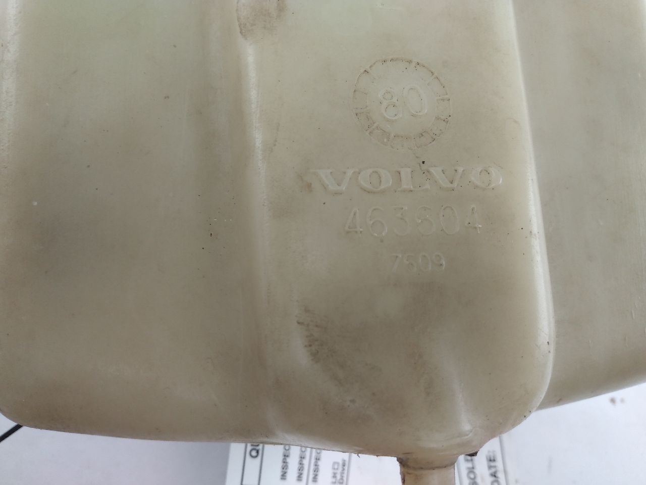 Volvo 245 Coolant Reservoir