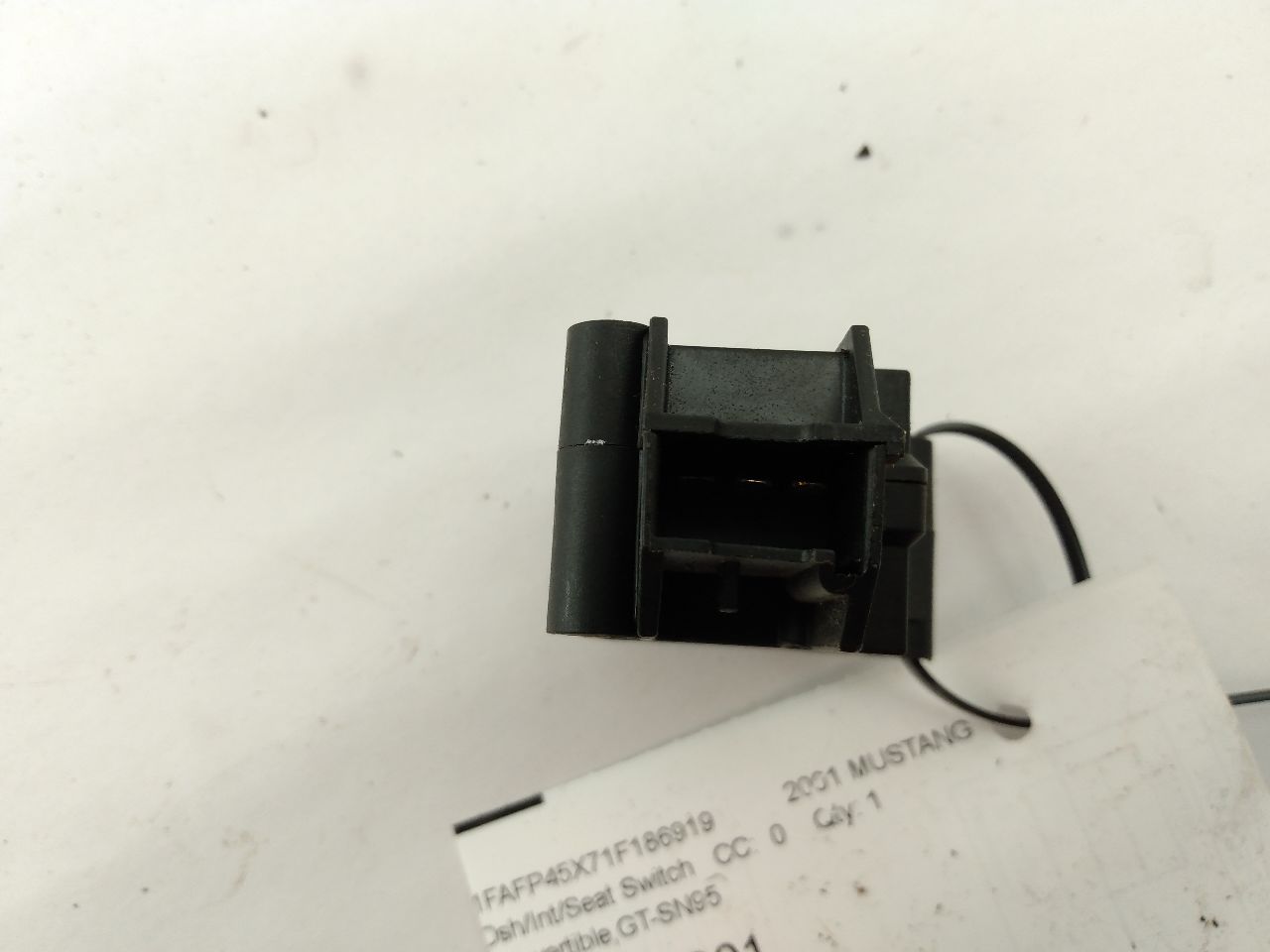 Ford Mustang Fuel Pump Shut Off Switch