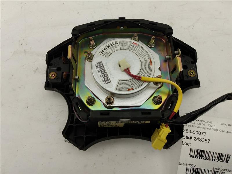 Honda Prelude Steering Wheel Air Bag