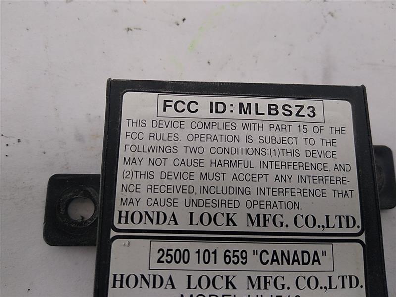 Honda Prelude Ignition Immobilizer Module