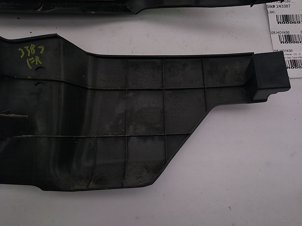 Honda Prelude Pair Of Front Kick Trim Panels