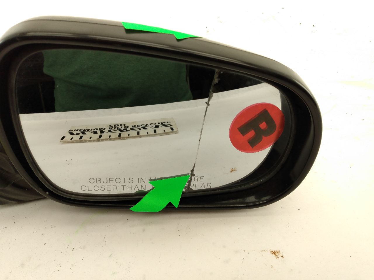 Honda Prelude Right Side View Mirror **AS-IS**