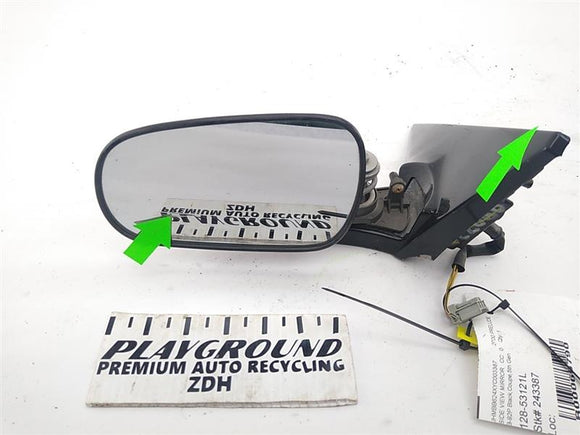 Honda Prelude Left Side View Mirror **AS-IS**