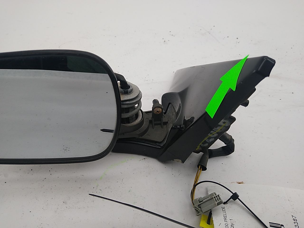 Honda Prelude Left Side View Mirror **AS-IS**