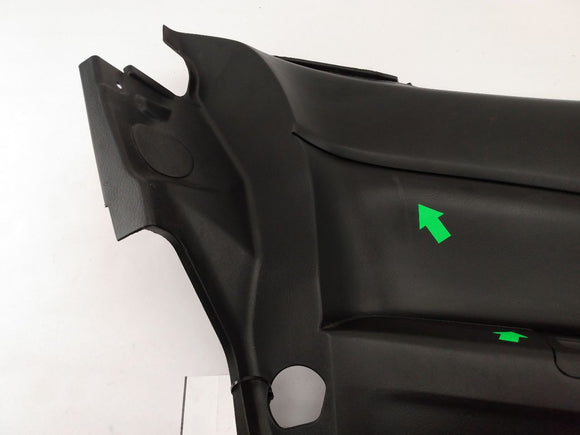 Honda Prelude Rear Left Quarter Trim Panel