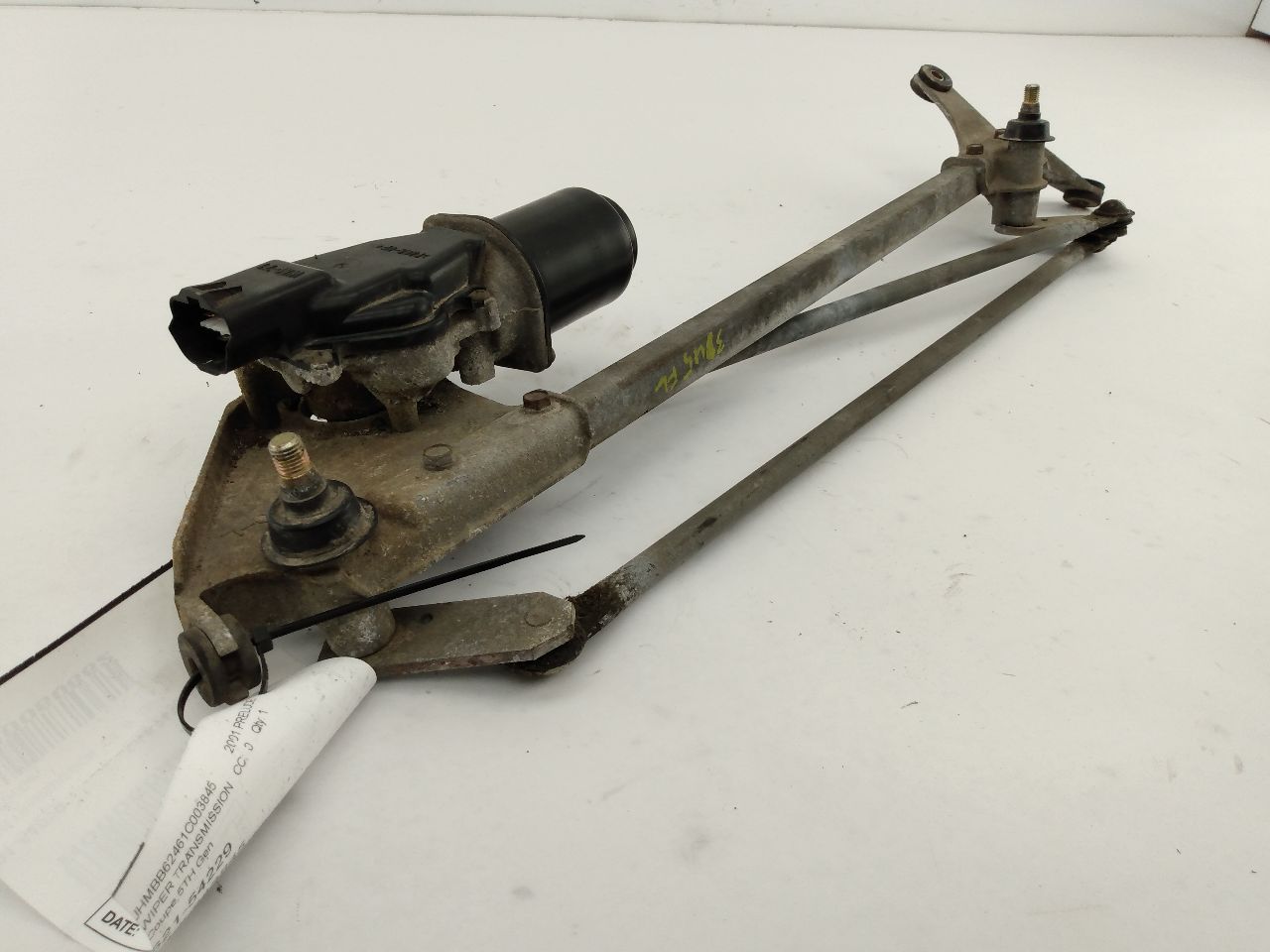 Honda Prelude Wiper Transmission With Motor